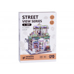 3D drevené puzzle – Kvetinárstvo